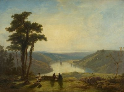 Vista do Avon de Durdham Down de James Baker Pyne