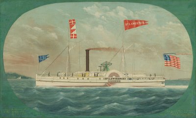 Steamer St. Lawrence, 1850. de James Bard