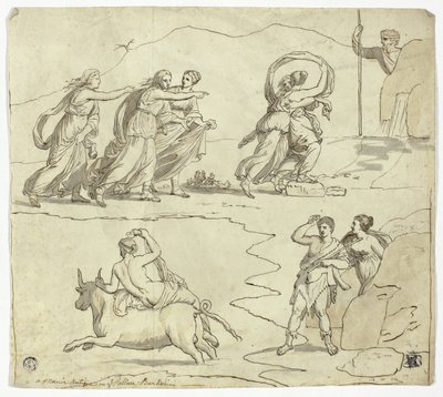 Mosaico antigo no Palácio Barberini de James Barry