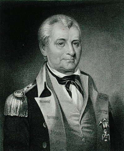 General Lachlan McIntosh (1727-1806), gravada por Henry Hoppner Meyer (1782-1847) (gravura) de James Barton (after) Longacre