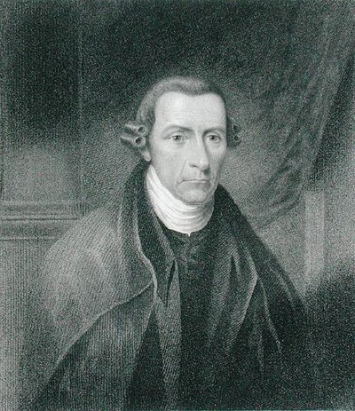 Patrick Henry (1736-99) gravado por Edward Wellmore (fl.1835) (gravura) de James Barton (after) Longacre