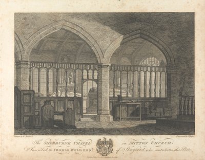A Capela Sherburne na Igreja de Mitton de James Basire