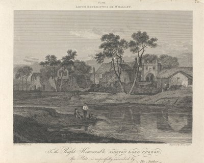 Abadia de Whalley (vista mais próxima) de James Basire