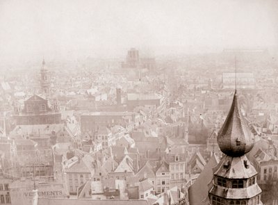 Skyline de Antuérpia, 1898. de James Batkin