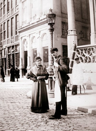 Povo de Bruxelas, 1898. de James Batkin