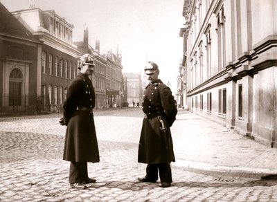 Policiais, Roterdã, 1898. de James Batkin