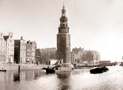 O Montelbaanstoren, Amsterdã, 1898. de James Batkin