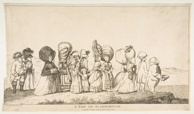 Viagem a Scarborough, 3 de março de 1783. de James Bretherton