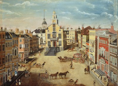 Antiga Casa de Estado, Boston de James Brown Marston