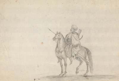 Homem a Cavalo Transportando uma Lança de James Bruce