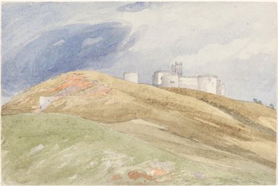 Castelo na Colina, primeira metade do século XIX. de James Bulwer