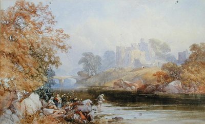 Castelo de Brougham de James Burrell Smith
