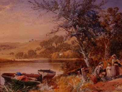 Lado do lago (detalhe de 56890) de James Burrell Smith