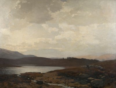 Dinnet Moor (óleo sobre tela) de James Cadenhead