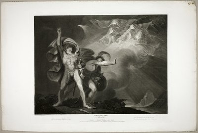 As bruxas aparecem para Macbeth e Banquo de James Caldwall