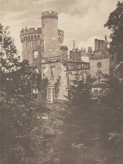 Vista do Castelo de Tullichewan, Glasgow de James Campbell of Strachathro