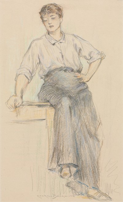 O Toiler. de James Carroll Beckwith