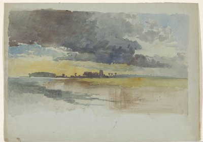 Vista da Igreja de Gillingham, Kent de James Chisholm Gooden