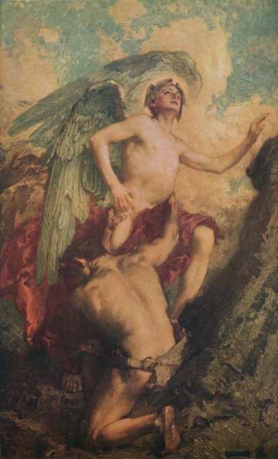 A Alma e o Mal, final do século XIX e início do século XX, 1914. de James Clark
