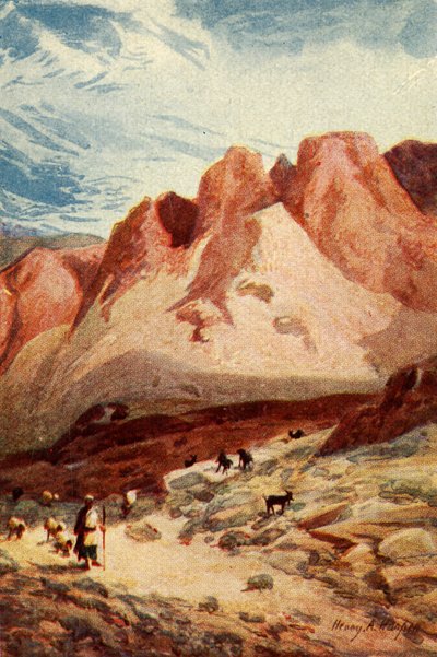 Monte Sinai - Atos vii 38, c1924. Criadores: James Clark, Henry A Harper. de James Clark and Henry A Harper