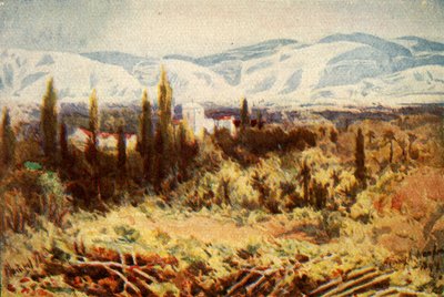 Ruínas de Jericó - Heb. XI. 30, c1924. Criadores: James Clark, Henry A Harper. de James Clark and Henry A Harper