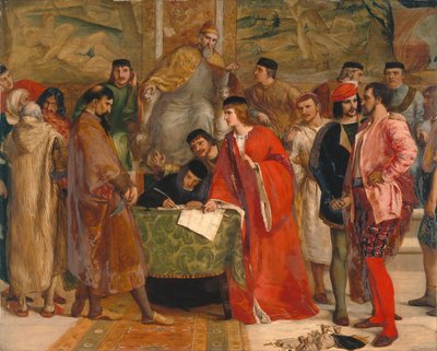 A derrota de Shylock de James Clarke Hook