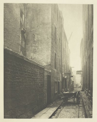 Rua traseira de Trongate de James Craig Annan