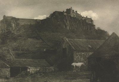 Trabalho de câmera: Castelo de Stirling, 1907. de James Craig Annan