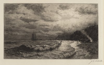 Local de desembarque de um contrabandista de James Craig Nicoll