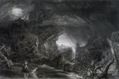 A viagem da vida: masculinidade, c. 1855 de James David Smillie