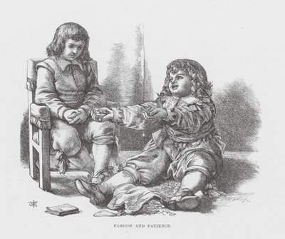 Paixão e paciência (gravura) de James Dawson Watson