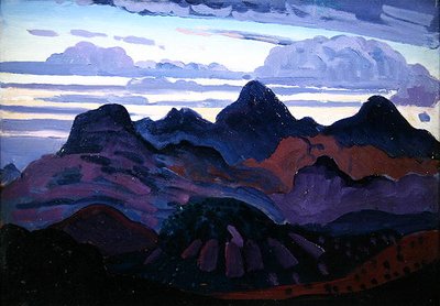 Crepúsculo Profundo (óleo sobre painel) de James Dickson Innes