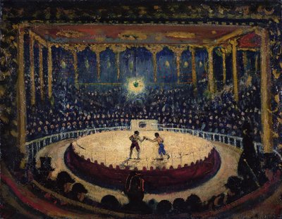 O Anel, c.1912 (óleo sobre tela) de James Dickson Innes