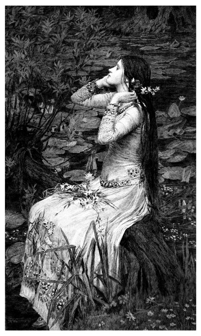 Ophelia, 1895. de James Dobie
