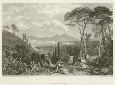 Baía de Nápoles de James Duffield Harding