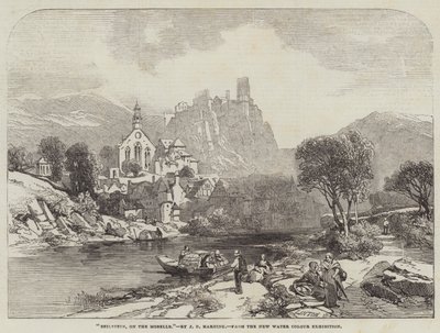 Beilstein, no Moselle de James Duffield Harding