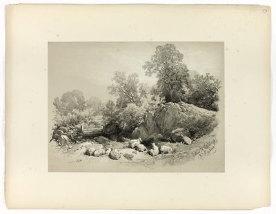 Bettws, N. Wales, de Seleções Pitorescas de James Duffield Harding
