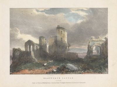 Castelo de Glanworth de James Duffield Harding