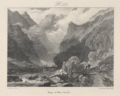 Monte Terrible Gorge de James Duffield Harding