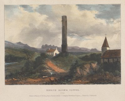 Torre redonda Kineth de James Duffield Harding