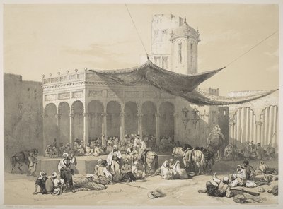 Panjab: Sikh Soldiers recebendo o seu pagamento no Royal Durbar, Lahore de James Duffield Harding