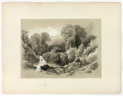 Ponte Sledde, de Seleções Pitorescas de James Duffield Harding