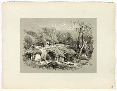 South Brent, Devon, de Seleções Pitorescas de James Duffield Harding