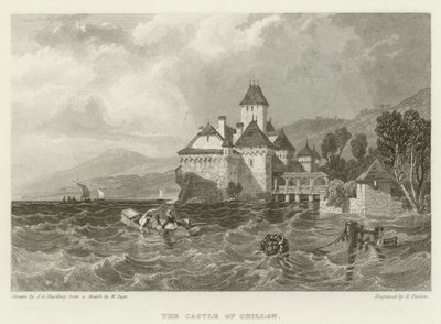 O Castelo de Chillon de James Duffield Harding