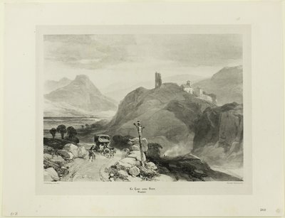 O Tour-sans-Venin, região do Dauphiné de James Duffield Harding