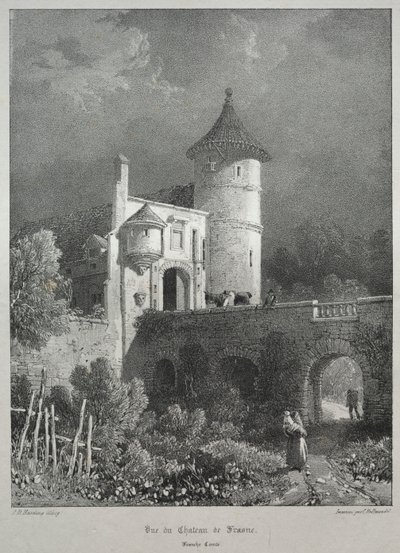 Viagens pitorescas e românticas na França antiga. Franco-Condado ..., 1825. de James Duffield Harding