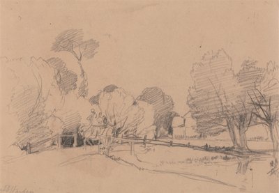 Salgueiros por uma Corrente, Ponte de Passagem de Cavalos e Carrinhos de James Duffield Harding