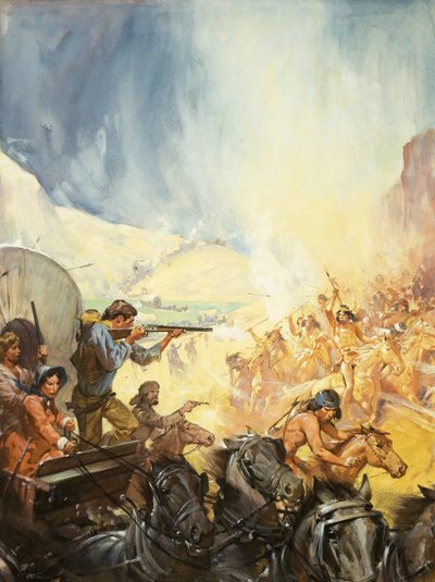 Pioneiros do Oeste de James Edwin McConnell