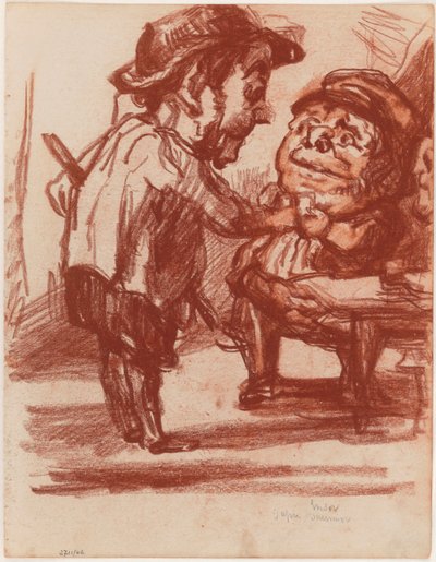 Nach Daumier: Die fröhlichen Jäger de James Ensor