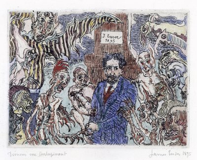 Demónios que me atormentam de James Ensor